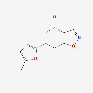 6-(5-methyl-2-furyl)-6,7-dihydro-1,2-benzisoxazol-4(5H)-one - 1428139-91-6