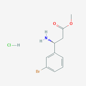 (R)-Methyl 3-amino-3-(3-bromophenyl)propanoate hydrochloride - 845909-00-4