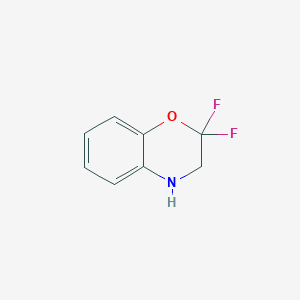 2,2-difluoro-3,4-dihydro-2H-1,4-benzoxazine - 1432682-08-0