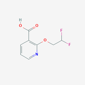 2-(2,2-Difluoroethoxy)pyridine-3-carboxylic acid - 1423032-74-9