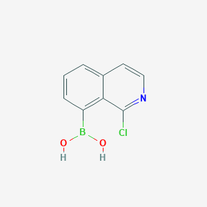 (1-Chloroisoquinolin-8-yl)boronic acid - 2096337-48-1