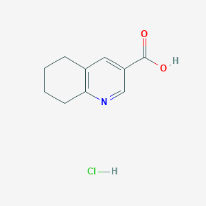 3-Quinolinecarboxylic acid, 5,6,7,8-tetrahydro-, hydrochloride - 102236-77-1
