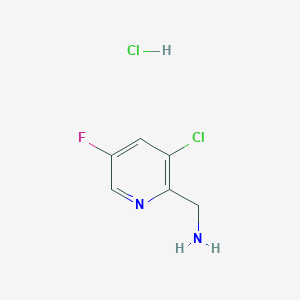 (3-Chloro-5-fluoropyridin-2-yl)methanamine hydrochloride - 1416714-11-8
