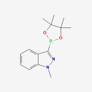 1-Methyl-1H-indazol-3-ylboronic acid pinacol ester - 1627722-97-7