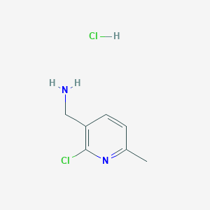 (2-Chloro-6-methylpyridin-3-yl)methanamine hydrochloride - 1428532-87-9