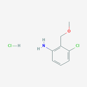 3-Chloro-2-(methoxymethyl)aniline hydrochloride - 1384713-40-9