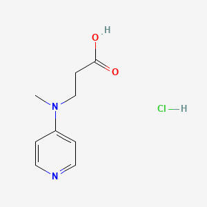 3-[Methyl(pyridin-4-yl)amino]propanoic acid hydrochloride - 193818-07-4