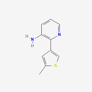 2-(5-Methylthiophen-3-yl)pyridin-3-amine - 1557315-76-0