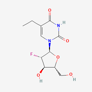 1-(2'-Deoxy-2'-fluoro-Beta-D-arabinofuranosyl)-5-ethyluracil - 1417190-75-0