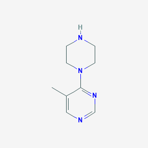 5-Methyl-4-(piperazin-1-yl)pyrimidine - 1443210-25-0