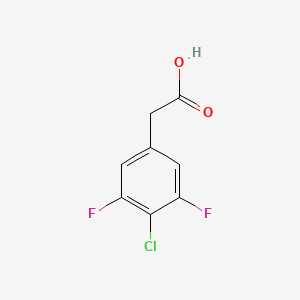 4-Chloro-3,5-difluorophenylacetic acid - 1000566-17-5