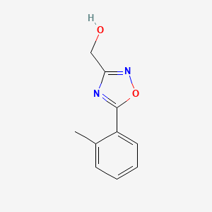 [5-(2-Methylphenyl)-1,2,4-oxadiazol-3-yl]methanol - 1394645-03-4