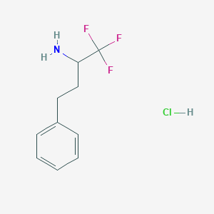 1,1,1-Trifluoro-4-phenylbutan-2-amine hydrochloride - 1432681-60-1