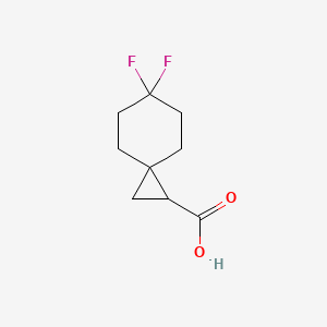 6,6-Difluorospiro[2.5]octane-1-carboxylic acid - 1447943-53-4