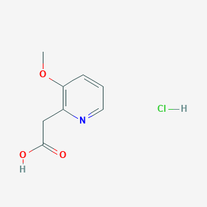 2-(3-Methoxypyridin-2-yl)acetic acid hydrochloride - 1798728-20-7
