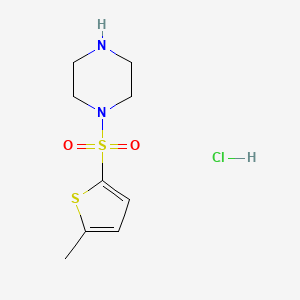 1-[(5-Methylthiophen-2-yl)sulfonyl]piperazine hydrochloride - 1581142-60-0