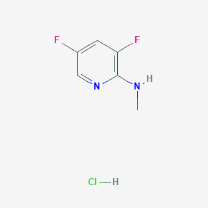 3,5-difluoro-N-methylpyridin-2-amine hydrochloride - 1803584-01-1