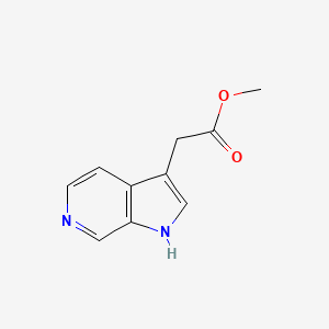 Methyl 2-{1H-pyrrolo[2,3-c]pyridin-3-yl}acetate - 1803571-59-6