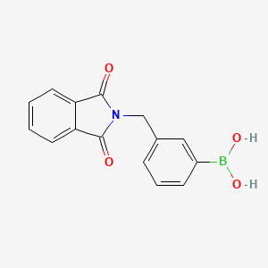 (3-((1,3-Dioxoisoindolin-2-yl)methyl)phenyl)boronic acid - 935701-06-7