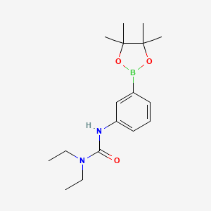 1,1-Diethyl-3-(3-(4,4,5,5-tetramethyl-1,3,2-dioxaborolan-2-yl)phenyl)urea - 874298-99-4