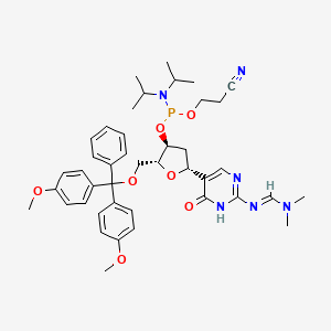 2'-Deoxy-N4-DMF-5'-O-DMT-pseudoisocytidine 3'-CE phosphoramidite - 307314-31-4