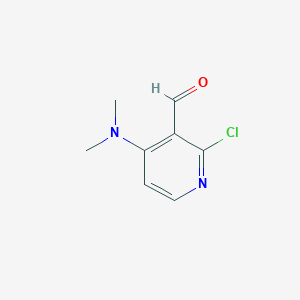 2-chloro-4-(dimethylamino)pyridine-3-carbaldehyde - 1282606-18-1