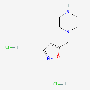 1-[(1,2-Oxazol-5-yl)methyl]piperazine dihydrochloride - 2060040-69-7