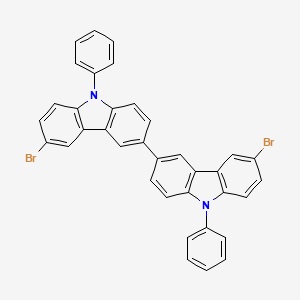6,6'-Dibromo-9,9'-diphenyl-3,3'-bicarbazole - 354135-75-4