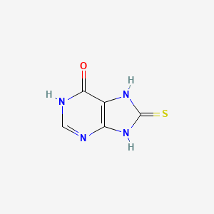 6-Hydroxy-8-mercaptopurine - 6305-94-8