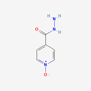 4-(Hydrazinecarbonyl)pyridin-1-ium-1-olate - 6975-73-1