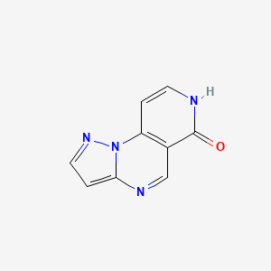 Pyrazolo[1,5-a]pyrido[3,4-e]pyrimidin-6(7H)-one - 148191-54-2
