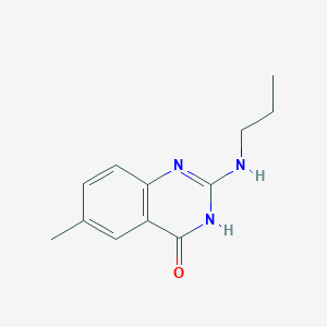 6-Methyl-2-propylamino-3H-4-quinazolinone - 1015479-08-9