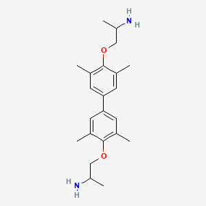 1-{4-[4-(2-Aminopropoxy)-3,5-dimethylphenyl]-2,6-dimethylphenoxy}propan-2-amine - 2059988-38-2