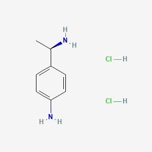 (R)-4-(1-Aminoethyl)aniline dihydrochloride - 65645-32-1