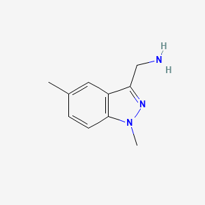 1-(1,5-Dimethyl-1H-indazol-3-YL)methanamine - 1060817-08-4