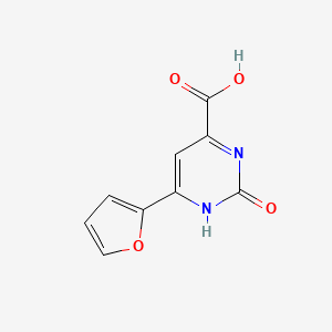 6-(Furan-2-yl)-2-hydroxypyrimidine-4-carboxylic acid - 1010897-15-0