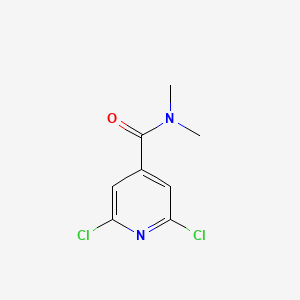 2,6-dichloro-N,N-dimethylpyridine-4-carboxamide - 20373-58-4