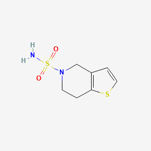4H,5H,6H,7H-thieno[3,2-c]pyridine-5-sulfonamide - 1094424-99-3