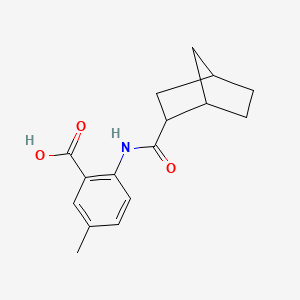 2-{Bicyclo[2.2.1]heptane-2-amido}-5-methylbenzoic acid - 1218179-30-6