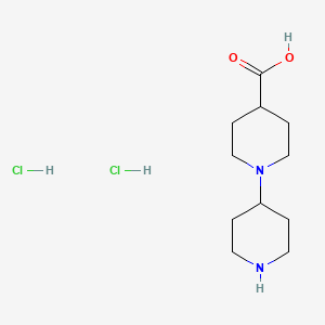 1,4'-Bipiperidine-4-carboxylic acid dihydrochloride - 1185298-80-9