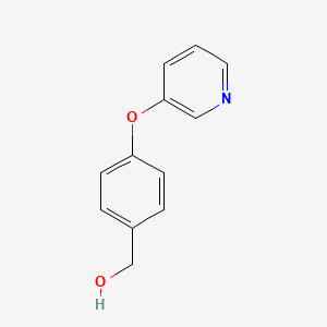 [4-(Pyridin-3-yloxy)phenyl]methanol - 1094400-75-5