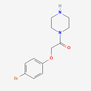 2-(4-Bromophenoxy)-1-(piperazin-1-yl)ethan-1-one - 1181448-60-1