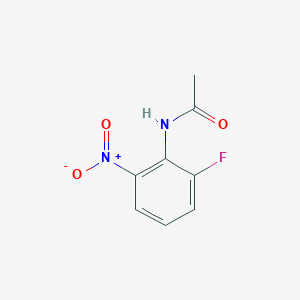 N-(2-Fluoro-6-nitrophenyl)acetamide - 342-52-9