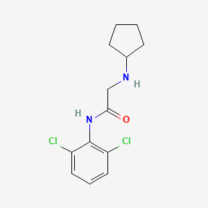 2-(cyclopentylamino)-N-(2,6-dichlorophenyl)acetamide - 1156724-74-1