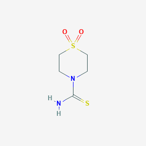 1,1-Dioxo-1lambda6-thiomorpholine-4-carbothioamide - 21428-88-6