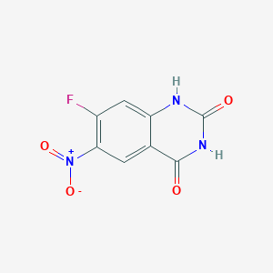 7-Fluoro-6-nitroquinazoline-2,4(1H,3H)-dione - 1007308-74-8