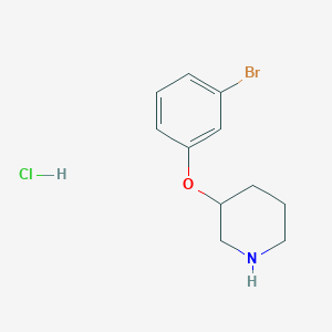 3-(3-Bromophenoxy)piperidine hydrochloride - 1185297-49-7
