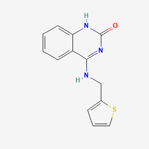 4-[(2-thienylmethyl)amino]quinazolin-2(1H)-one - 1031970-30-5