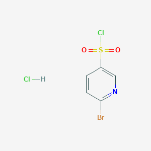 6-Bromopyridine-3-sulfonyl chloride hydrochloride - 1266693-63-3