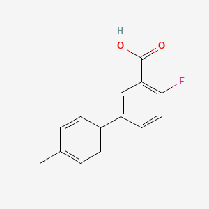 2-Fluoro-5-(4-methylphenyl)benzoic acid - 1183641-87-3